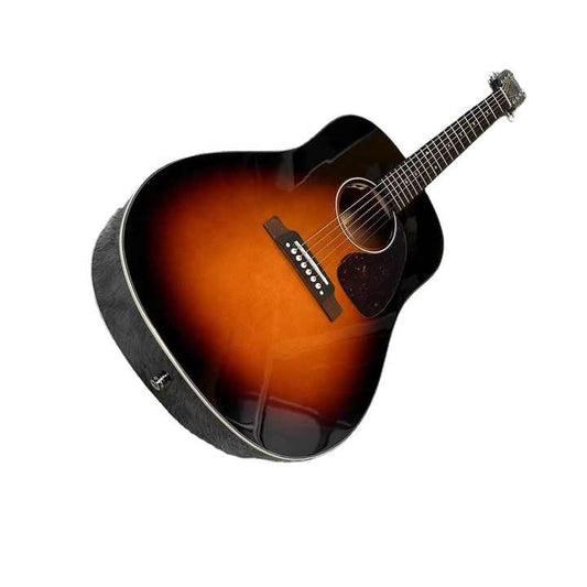 Gsn J-45 Sunburst Acoustic Guitar Spruce Body